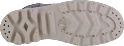 Çizme Palladium Pampa Hi për goca, kanavacë pambuku, shollë gome, gri flanel