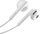 Kufje me tela Dudao X3B, USB Type C, 1.2m, të bardha