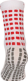 Фудбалски чорапи Trusox 3.0 Thin S877555, противлизгачки, бели со црвено