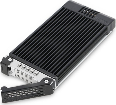 Mbajtëse HDD për kasë kompjuteri, metal, e zezë