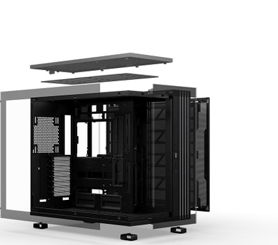Куќиште за компјутер Be Quiet! Light Base 900 DX, Full Tower, ARGB, црно
