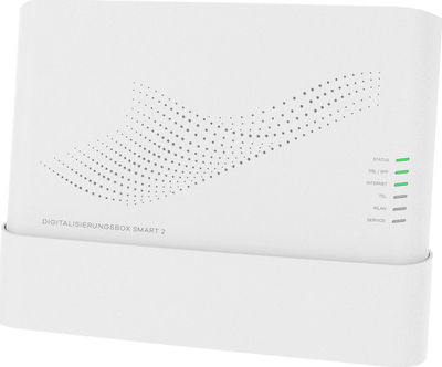 Ruter Deutsche Telekom Digitization Box Smart 2, Wi‑Fi 6 dual band, 4x Gigabit, i bardhë