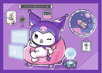 Puzzle Trefl 4 në 1, Hello Kitty Kuromi, 70 copa, shumëngjyrësh