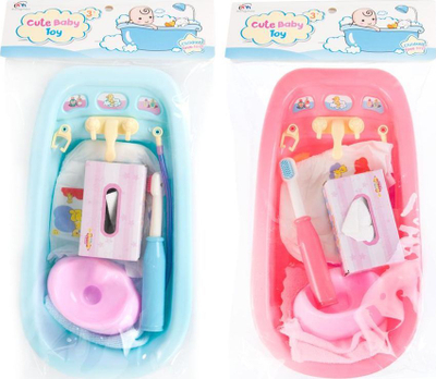 Set lodër vaskë bebe Mega Creative 455394, me aksesorë, për fëmijë 3+