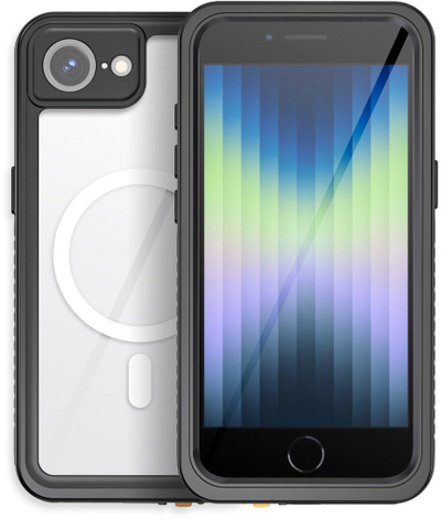Mbështjellës ujirezistent 4smarts Waterproof Strong Case, për Apple iPhone, MagSafe, i zi