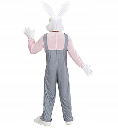 Kostum karnavali Widmann Country Rabbit 35374, për të rritur, madhësia XL, gri rozë