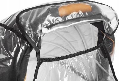 Mbulesë shiu për karrocë Caretero Stroller Raincoat, universale, transparente
