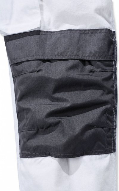 Pantallona cargo Carhartt Multi Pocket, W30 L30, të bardha