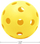 Set topash floorball Unihoc Match Ball Enero, 6 copë, të verdhë