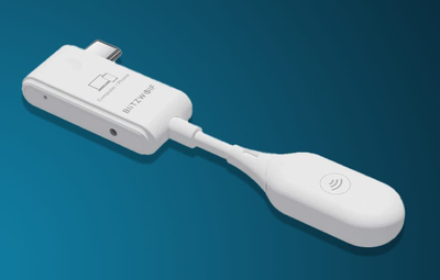 Adapter transmetues BlitzWolf BW-CS7, USB-C n'HDMI, me valë, i bardhë