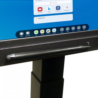 Stilolaps stylus V7 IFPSTYLUSPEN-AM, pasiv, magnetik, gri e errët