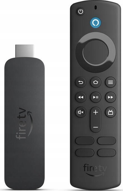 Pajisje streaming Amazon Fire TV Stick 4K, Wi‑Fi 6, me komandë me zë Alexa, e zezë