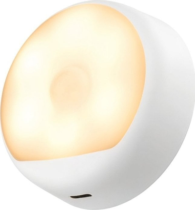 Dritë nate Yeelight YLYYD-0024, sensor lëvizjeje, USB C, e bardhë