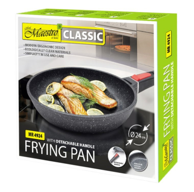 Tigan wok Feel Maestro MR-4924, formë e rrumbullakët