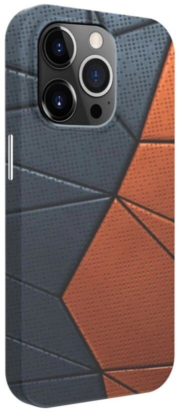 Mbulesa iLike Apple iPhone 14 Pro Max Cover Prowhite, dizajn i personalizuar, e kaltër dhe e kuqe