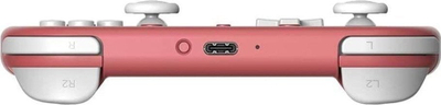 Gamepad 8BitDo Lite 2, Bluetooth, USB C, rozë