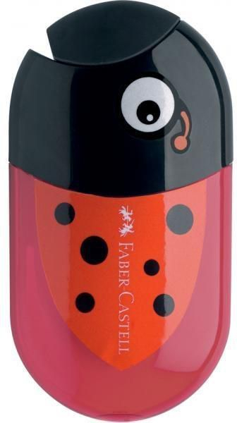 Faber-Castell Острилка за моливи Ladybug со Гума