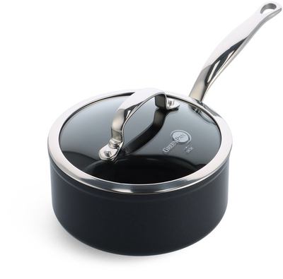 Tigan me kapak GreenPan Barcelona Pro, 20 cm, 3.1 L, i zi