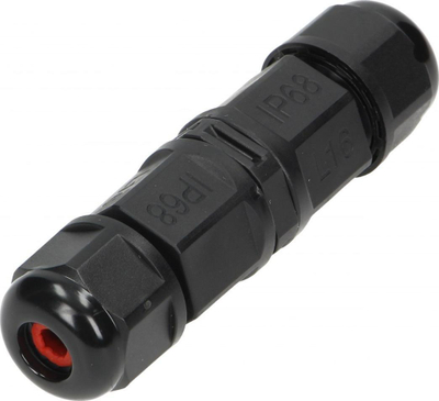 Lidhës kabllor Orno OR-AE-13600 MINI, IP68, 3x1.5mm² 450V 16A, i zi