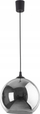Llambë varëse TK Lighting Venezia 5765, E27, xham mirror graphite, e zezë