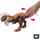 Figurë aksion Jurassic World Chaos Theory Wild Roar Kryptops, me zë dhe sulm me kokë