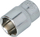 Soket për dado Faster Tools 6mm, CrV, 1/4", argjend