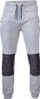 Pantallona pune Lahti Pro SWEAT PANTS, përbërje pambuk poliester elastan, me xhepa me zinxhir, gri e zezë, XL