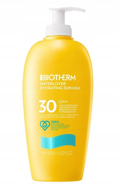 Krem dielli Biotherm Waterlover Hydrating Sun Milk, SPF30, 400 ml