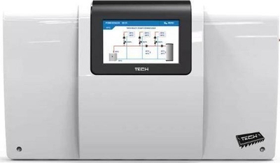 Kontroller ngrohjeje Tech i-3PLUS, 3 valvula përzierëse, ekran 4.3", i bardhë