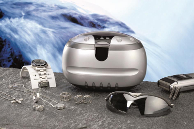 Ултразвучен чистач Caso Ultrasonic Cleaner, резервоар 570ml, 42000 циклуси, бел
