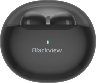Kufje pa tela Blackview AirBuds 6, Bluetooth 5.3, 25 orë bateri, të zeza