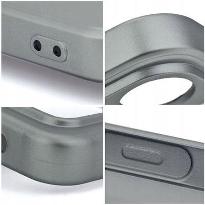 Fутрола Metallic за Samsung Galaxy S25 Plus, TPU, металик завршница, металик сива