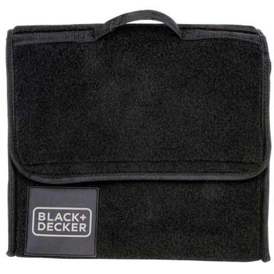 Organizues mjetesh BLACK+DECKER, prej materiali tekstil, palosës, i zi