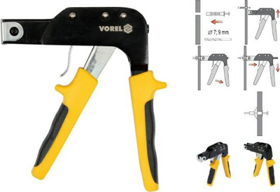 Pinca Vorel 04320, për vida 7 mm dhe 9 mm, metalike