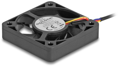 Ventilator PC Delock Axial, 50 x 50 x 10 mm, 12 V DC, i zi