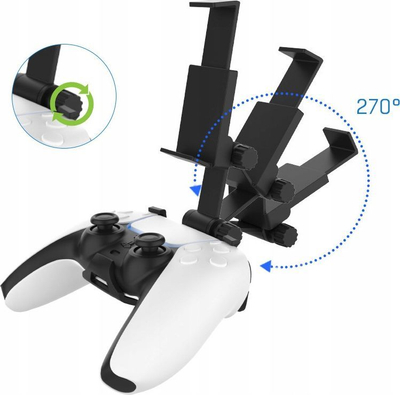 Mbajtës telefoni JYS për PlayStation5, i zi