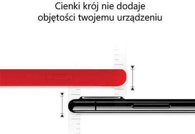 Mbrojtëse Mercury për Samsung Galaxy A72, e kuqe