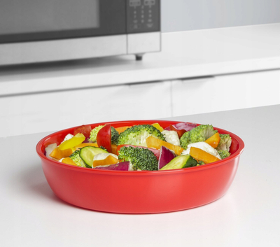 Pjatë për mikrovalë Sistema Microwave Plate, 1.3L, rrumbullake, me kapak