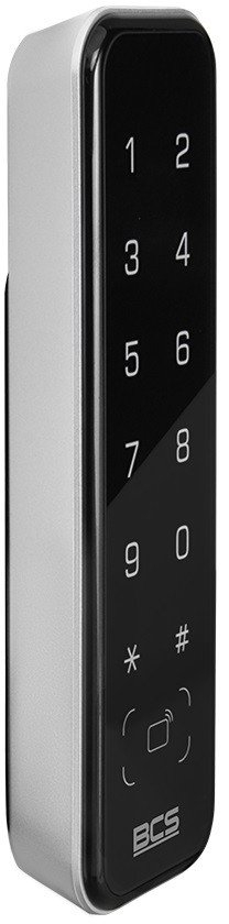 Lexues karte zbliëuese BCS BCS-L-CKRS-M8Z, Mifare 13.56MHz, IP66, i zi argjendtë