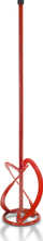 Shkop përzierës RUBI Mortar Mixing Rod 3H M-100, për llaç dhe çimento, i kuq