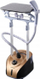 Steamer vertikal për rroba Camry CR, 2500W, depozitë 2.3L, ari me gri