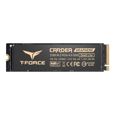 SSD M.2 Team Group T-FORCE Z440 LITE, 500GB, PCIe 4.0 NVMe, за PS5