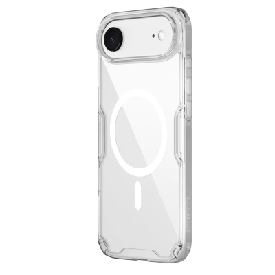 Mbulesë telefoni Nillkin Nature TPU Pro për iPhone 17 / 17 Air, me magnet MagSafe, transparente