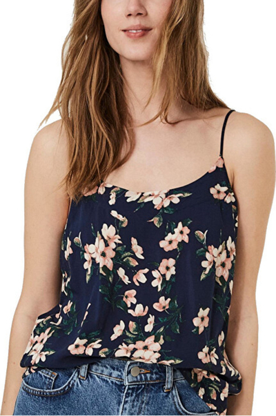 Bluzë Vero Moda VMSIMPLY EASY Regular Fit, e kaltër, XS