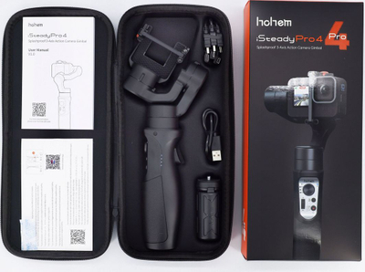 Hohem iSteady Pro4 Гимбал за Акциона Камера, Црн