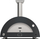 Furrë pizze Alfa Forni Moderno 3 Pizze Hybrid, gaz dhe dru, gri Slate