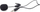 Mikrofon Gembird MIC-C-01, 3.5mm,i zi