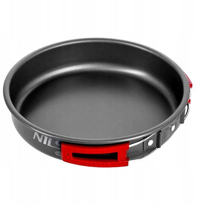 Tigan kampingu NILS Camp NC17116, 21cm, alumin, gri