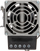 Ngrohës me ventilator Delta HVL-031, 100W, për shinë DIN TS-35, i zi