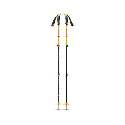 Shkopinj skish Black Diamond Traverse 3, alumin, të verdhë